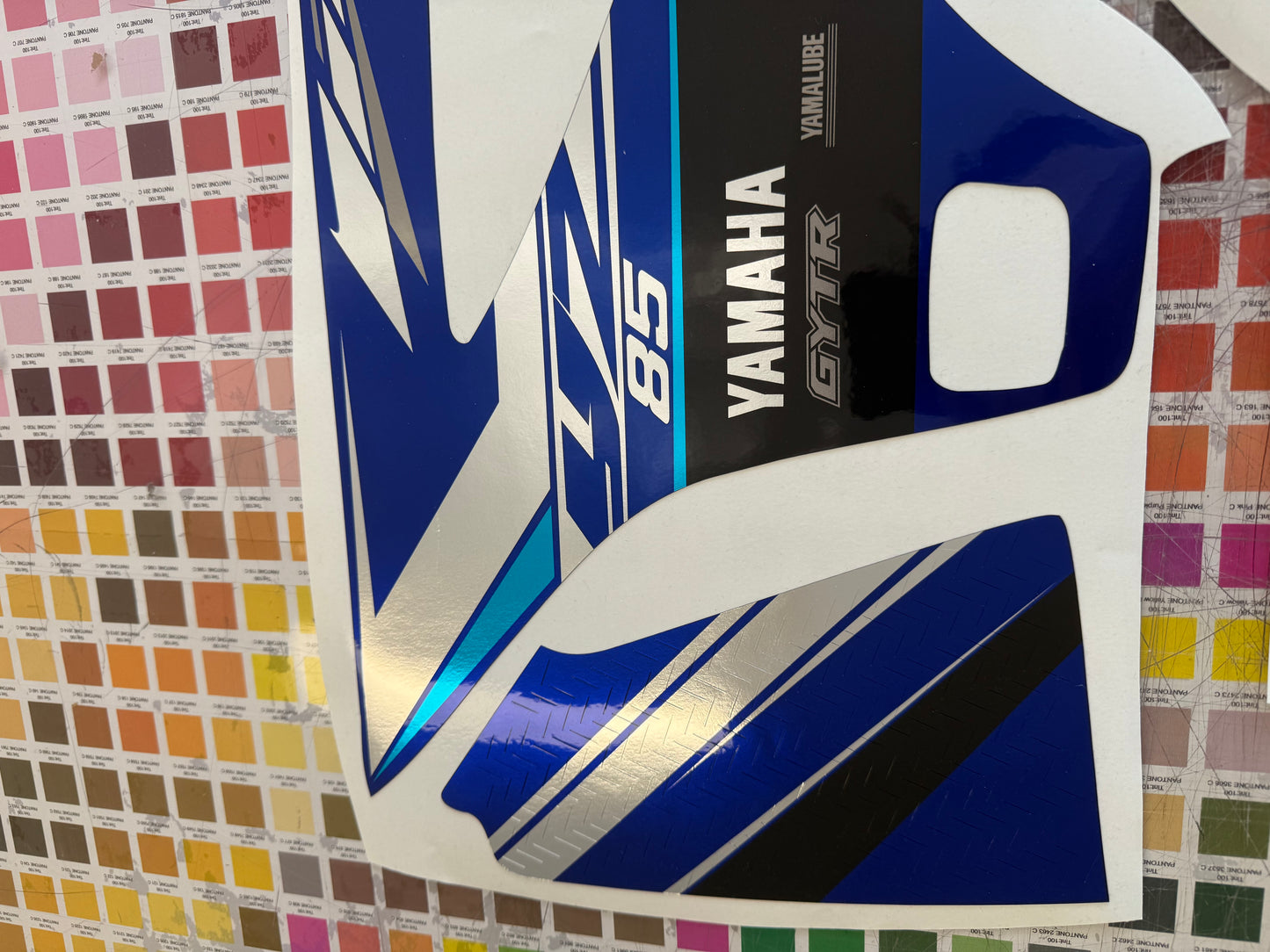 Kit deco 85 yz 2020 chrome compatible 2014 2021 type Origine