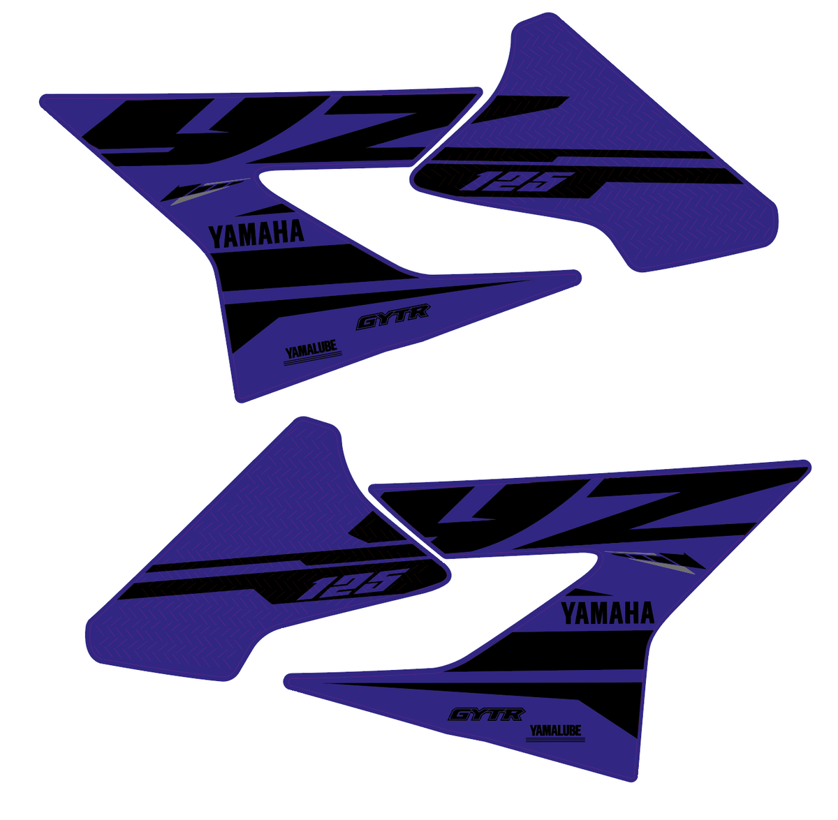 Kit déco 125 yz replica 2018 semie perso