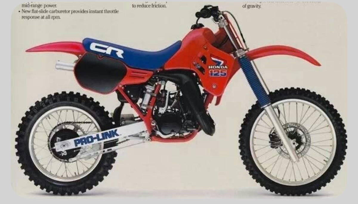 Kit déco 125 cr 1985