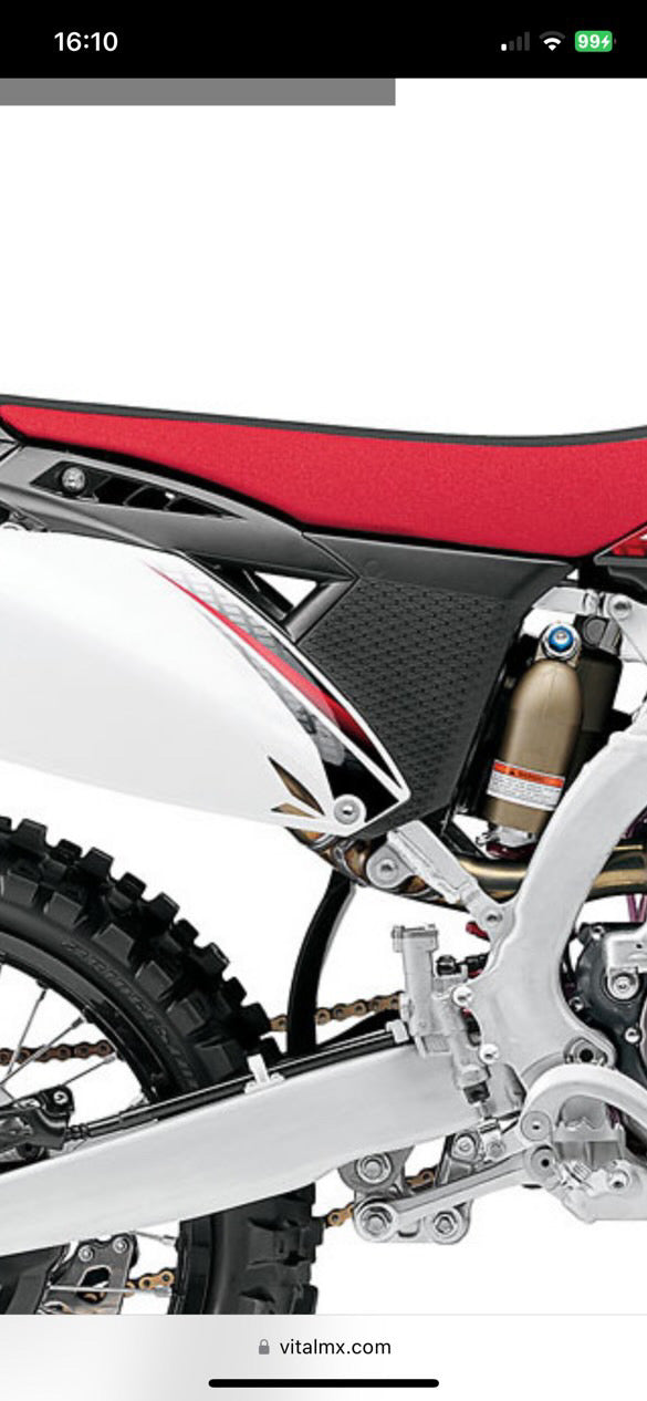 Face avant+ stickers latéraux 250 yzf 2011 white édition