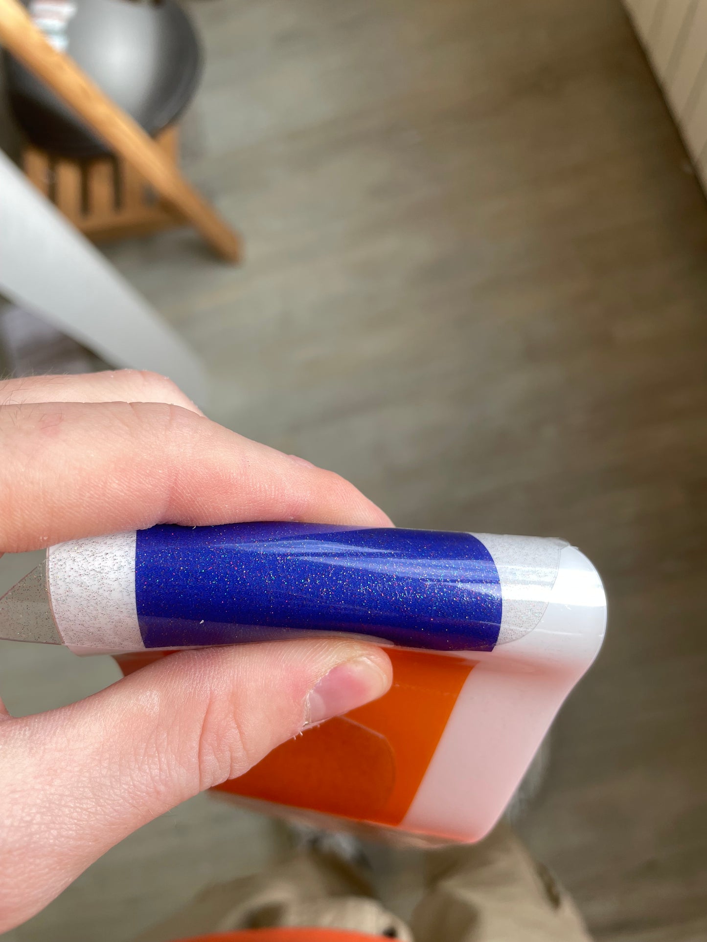 Kit deco 690 red Bull finition pailletée re impression des parties orange