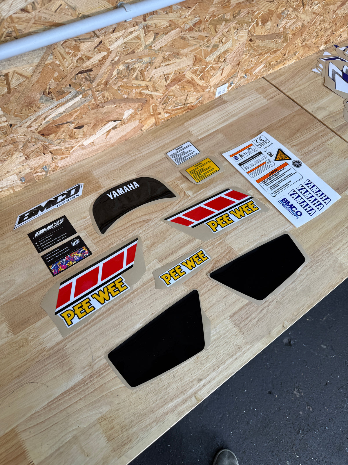 Kit déco piwi 50 1984 peewee