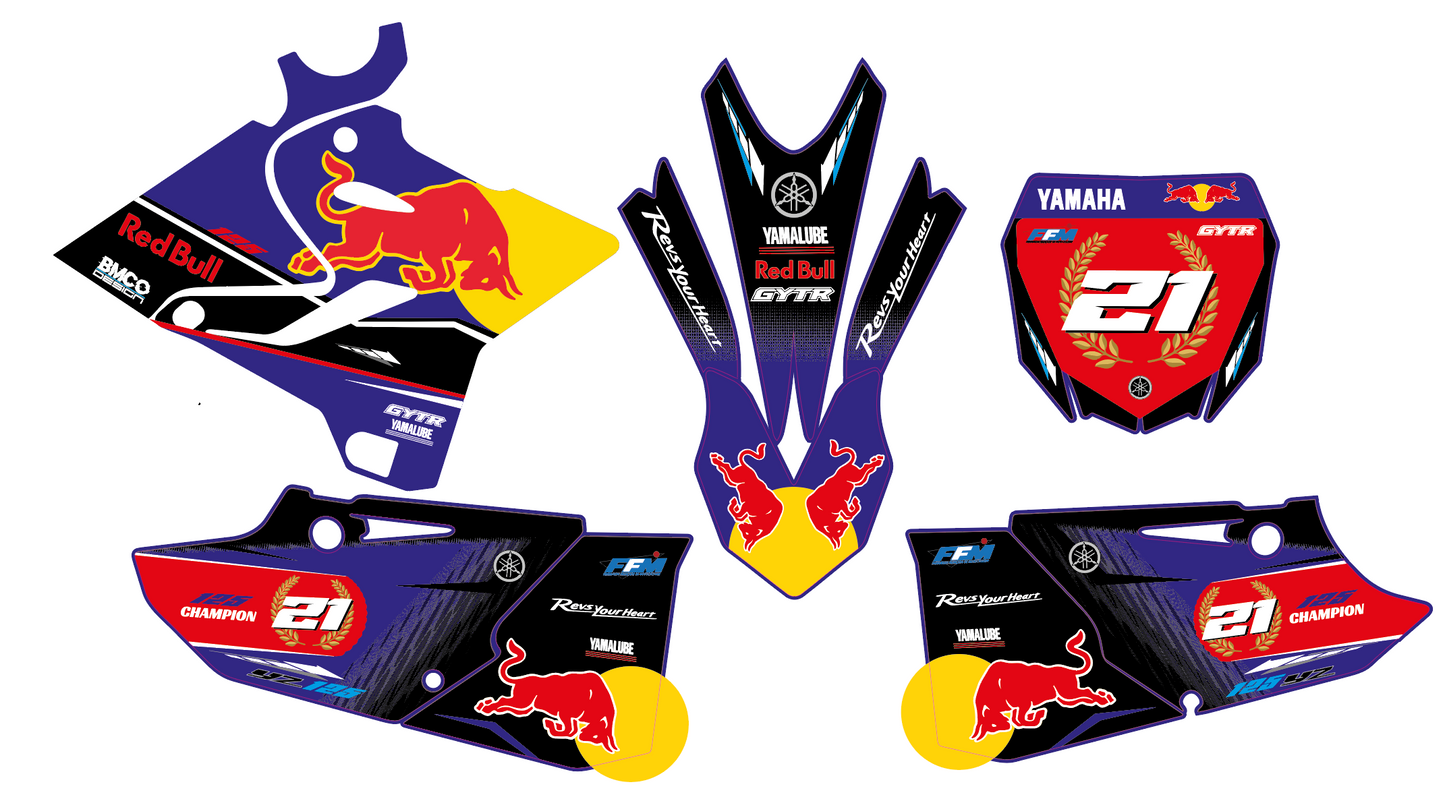 Kit déco 125 yz complet