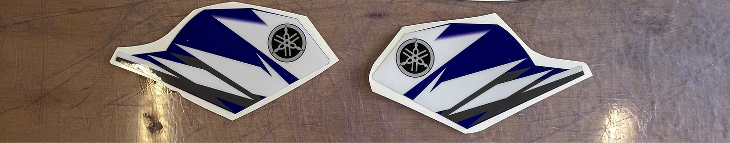 Stickers réservoir Piwi 80 droite et gauche