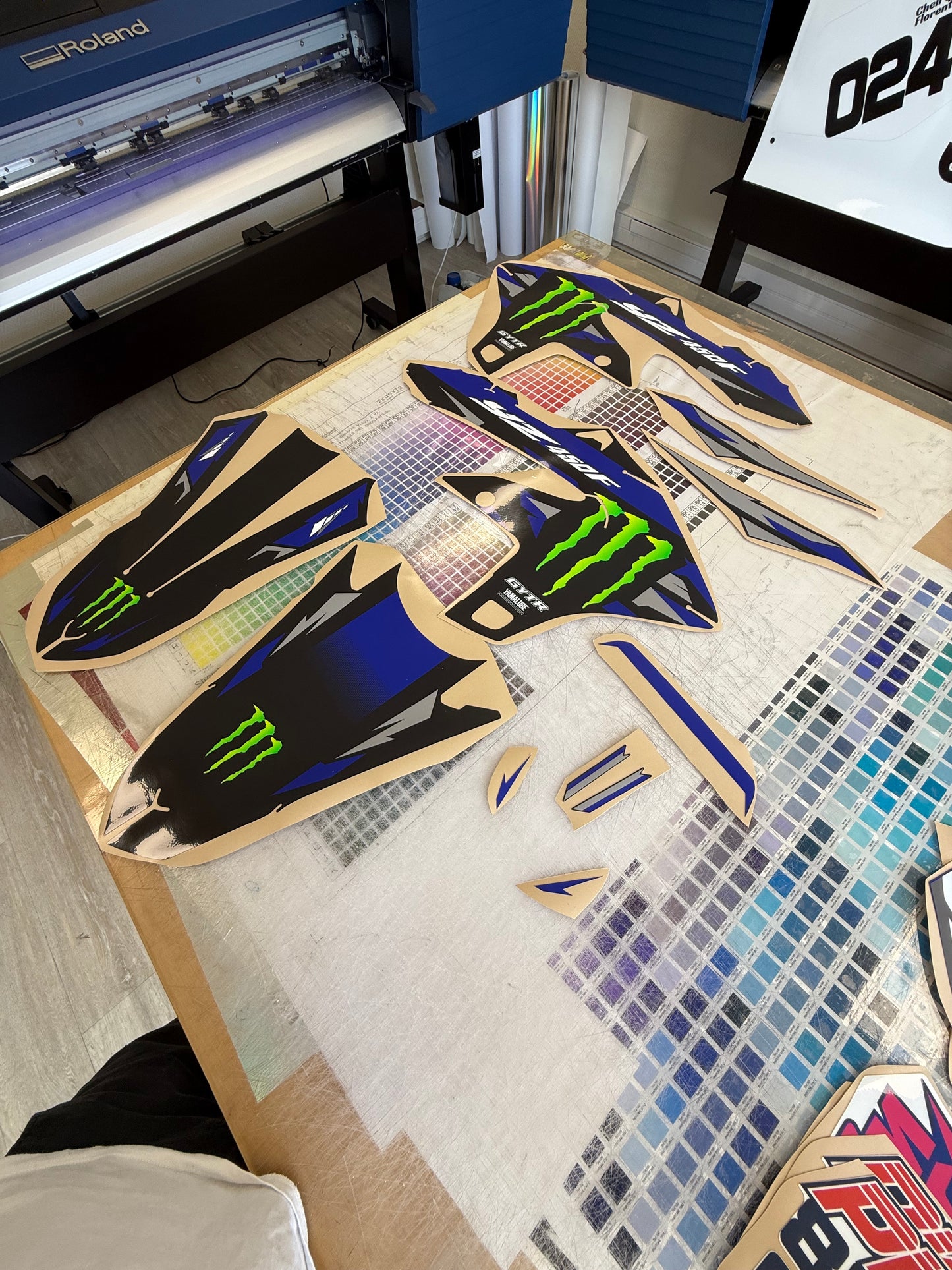 Kit déco 450 yzf monster 2025