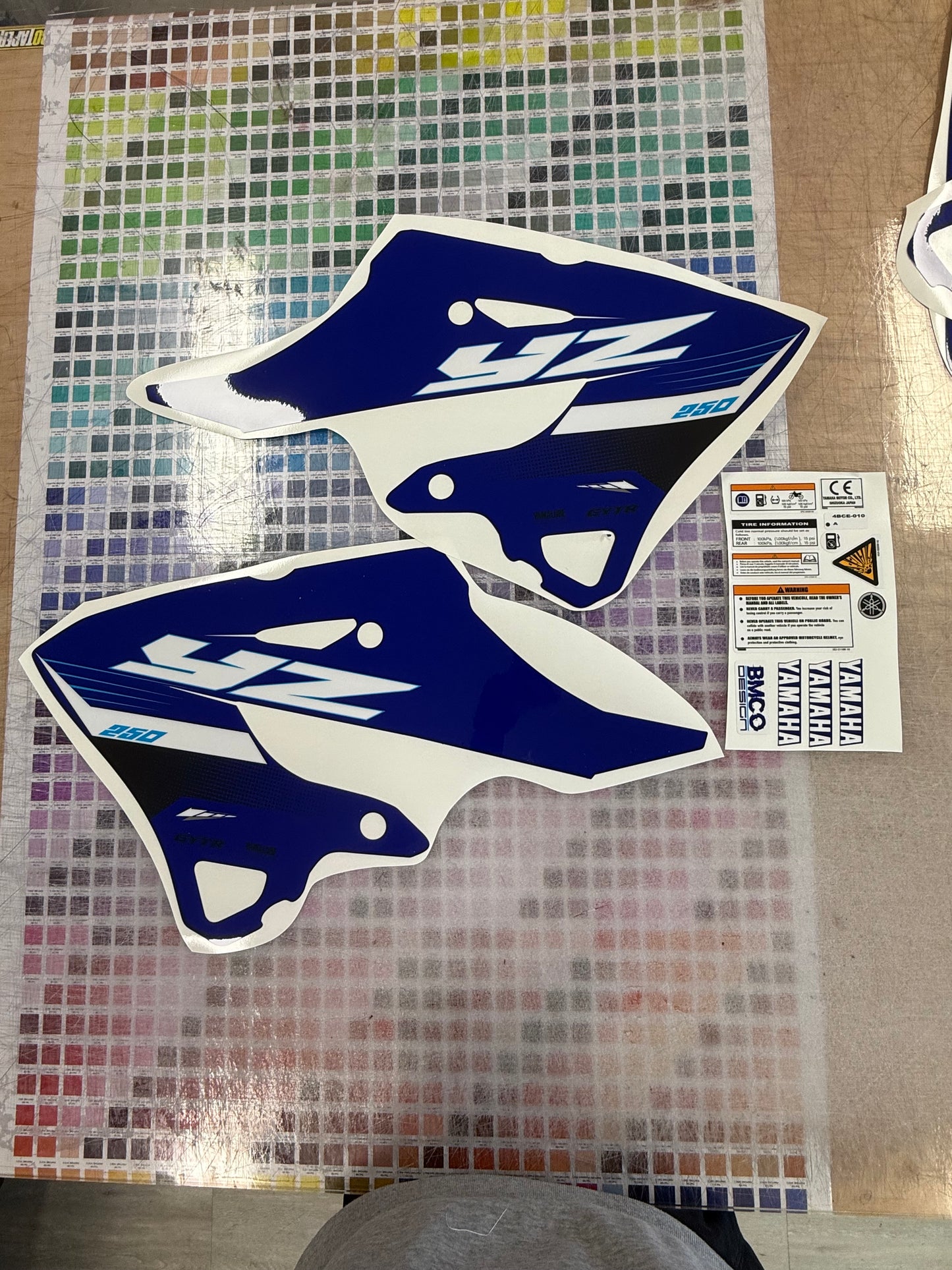 Kit deco 250 yz 2025 replica Origine