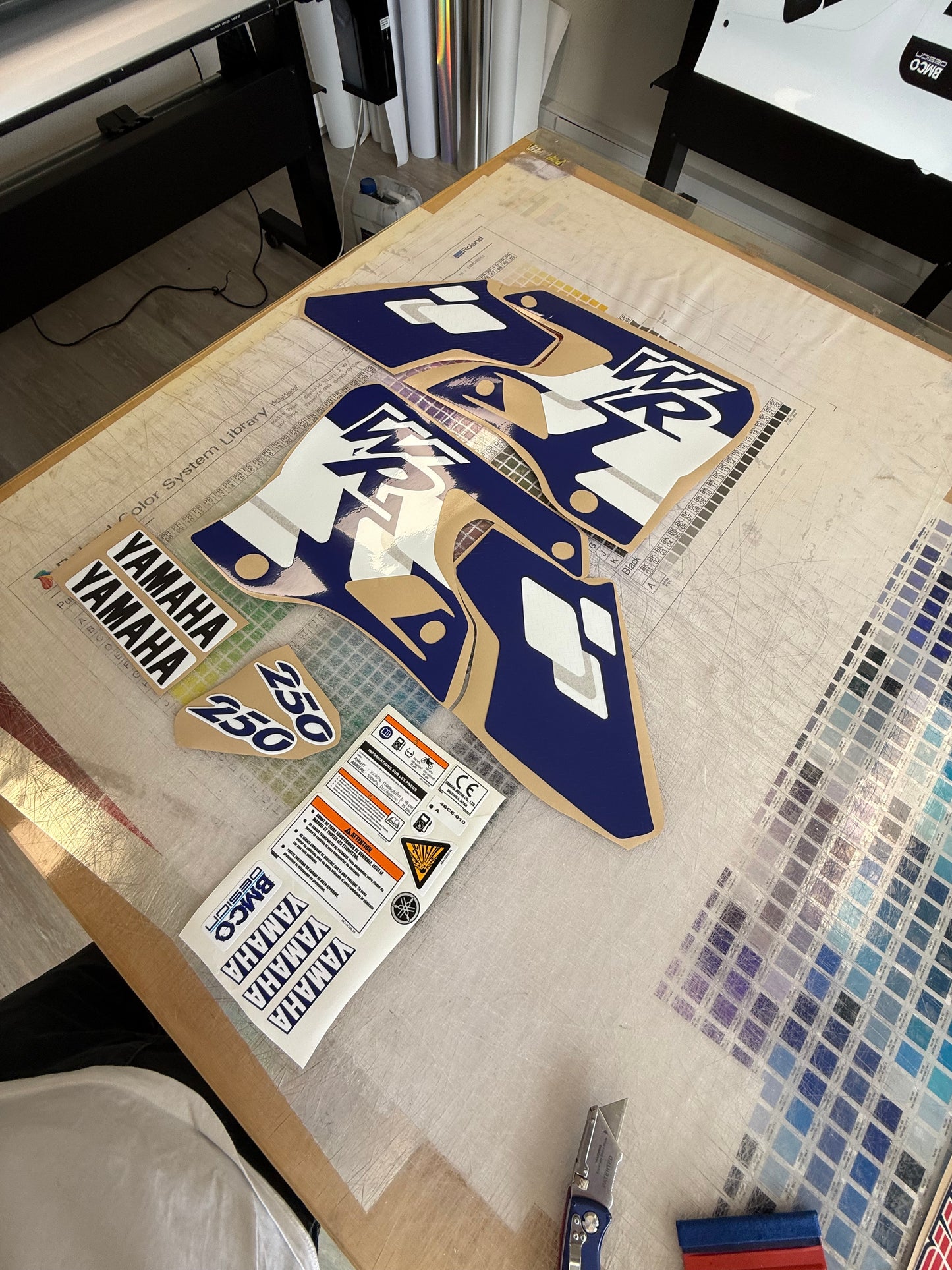 Kit déco 250 wr 1997