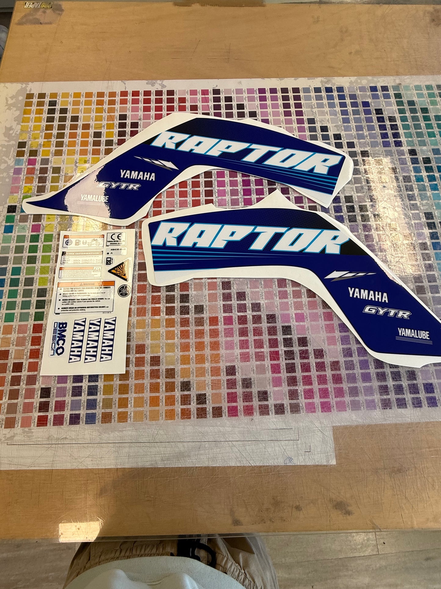 Kit déco 700 Raptor 2025 origine