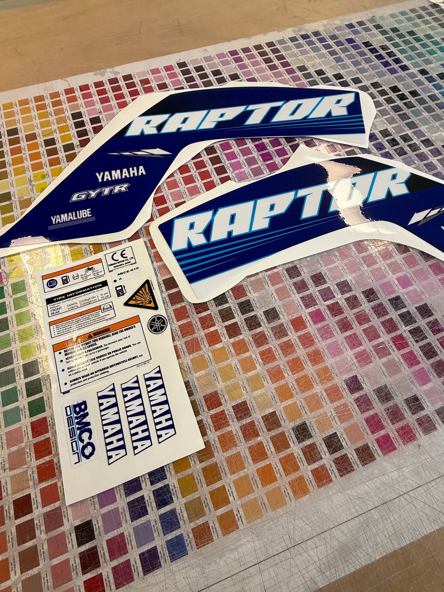 Kit déco 700 Raptor 2025 origine