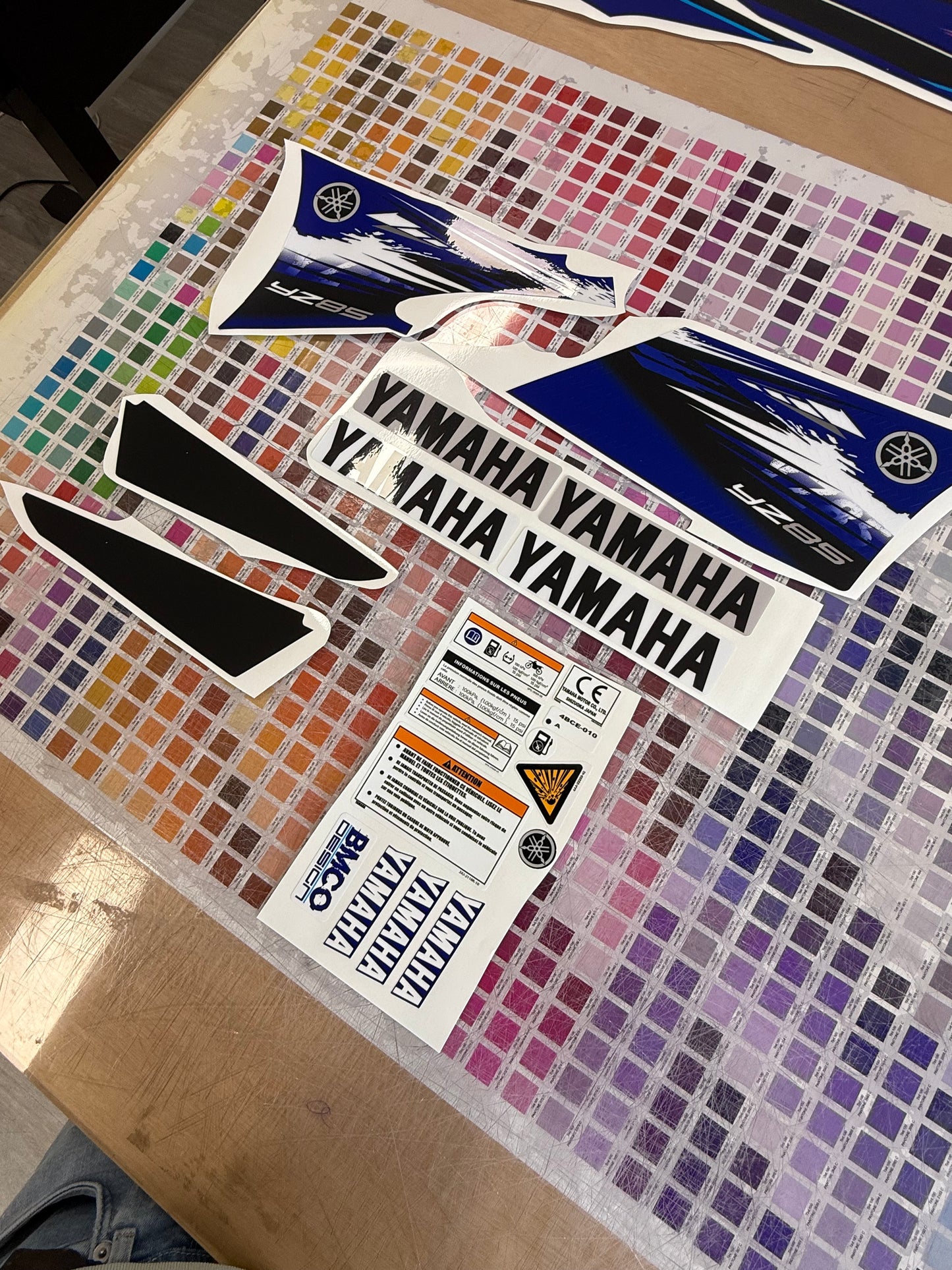 Kit deco 85 yz 2012
