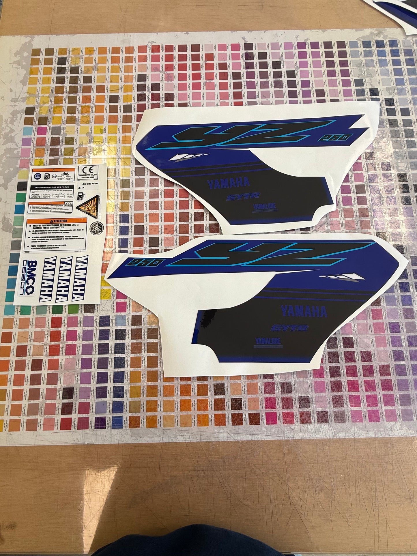 Kit déco 125 yz 2024 refabrication de l’origine oem