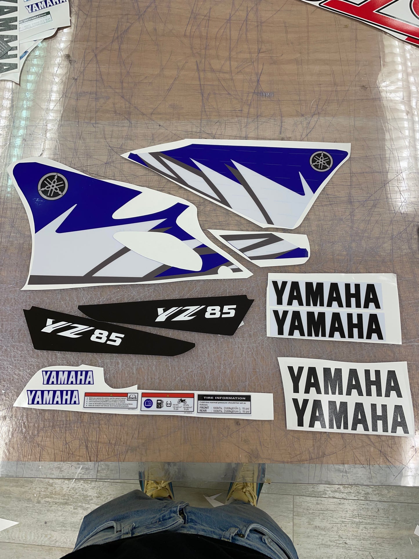 kit déco 85 yz 2005
