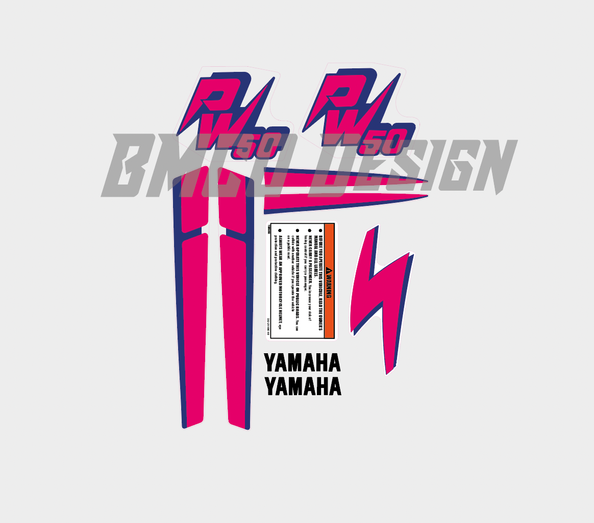 KIT DÉCO MOTO - PIWI 50 1991