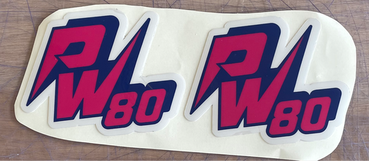 Stickers réservoir 1991 piwi 80
