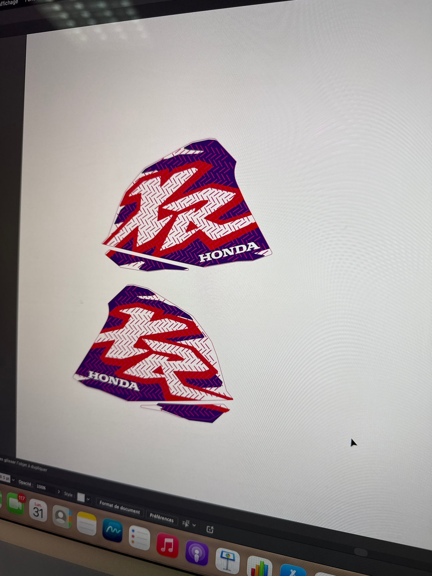Stickers 100 xr 1996