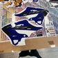 Kit plastique restyler 125 yz 2008-2021 style 2022+ avec kit déco yz 2023