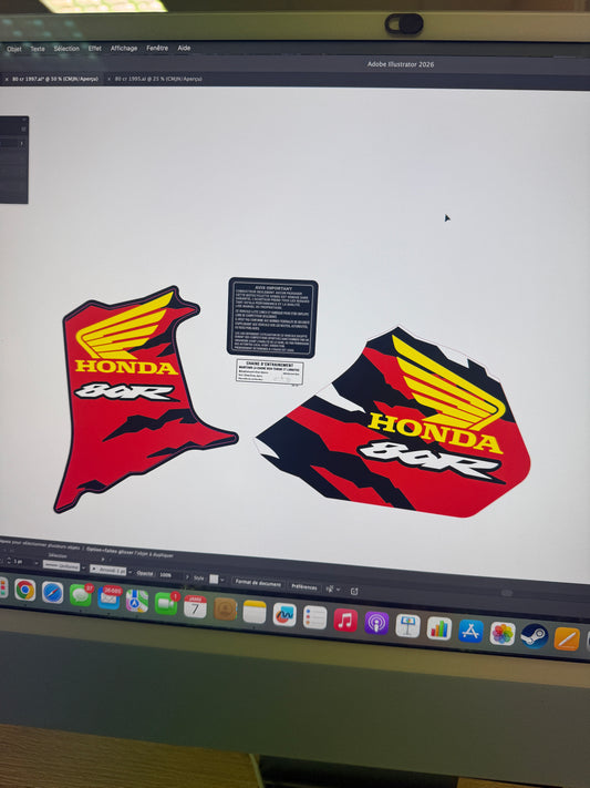 Kit déco 80 cr 1997