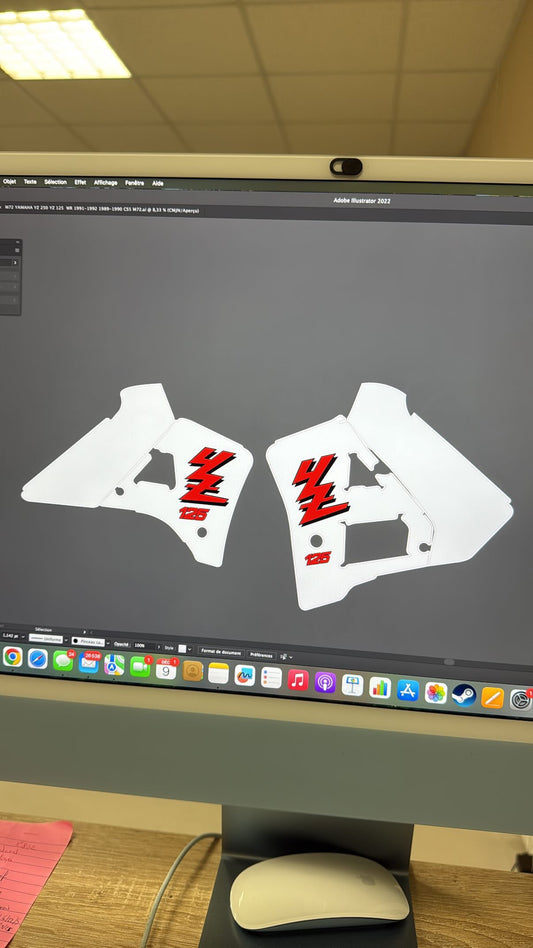 Kit déco 125 yz 1990