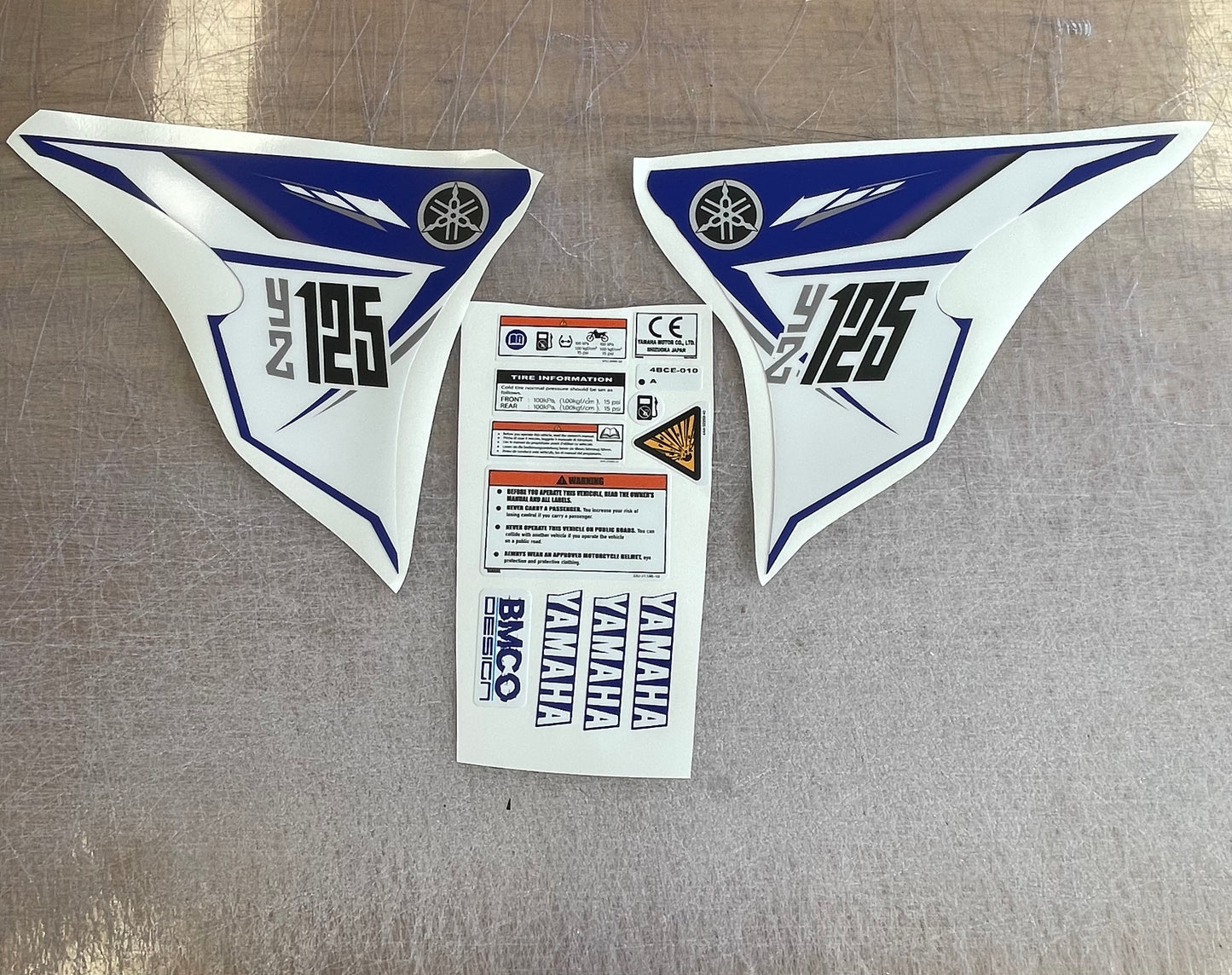 Kit deco 125 yz 2014 replique de l’origine