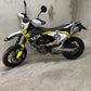 Kit deco 701 husqvarna noir jaune blanc