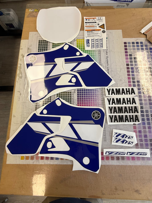 Kit déco 125/250 yz 2001 origine replica