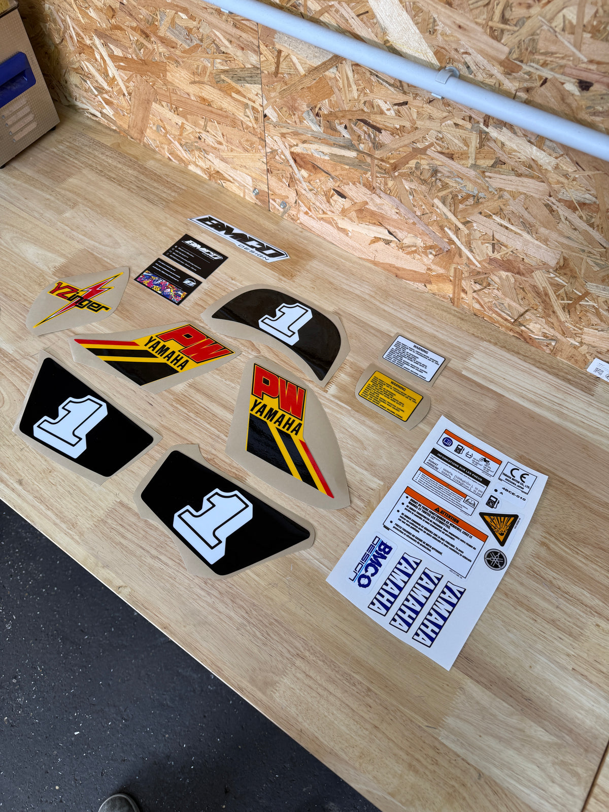Kit déco piwi 50 1985 USA