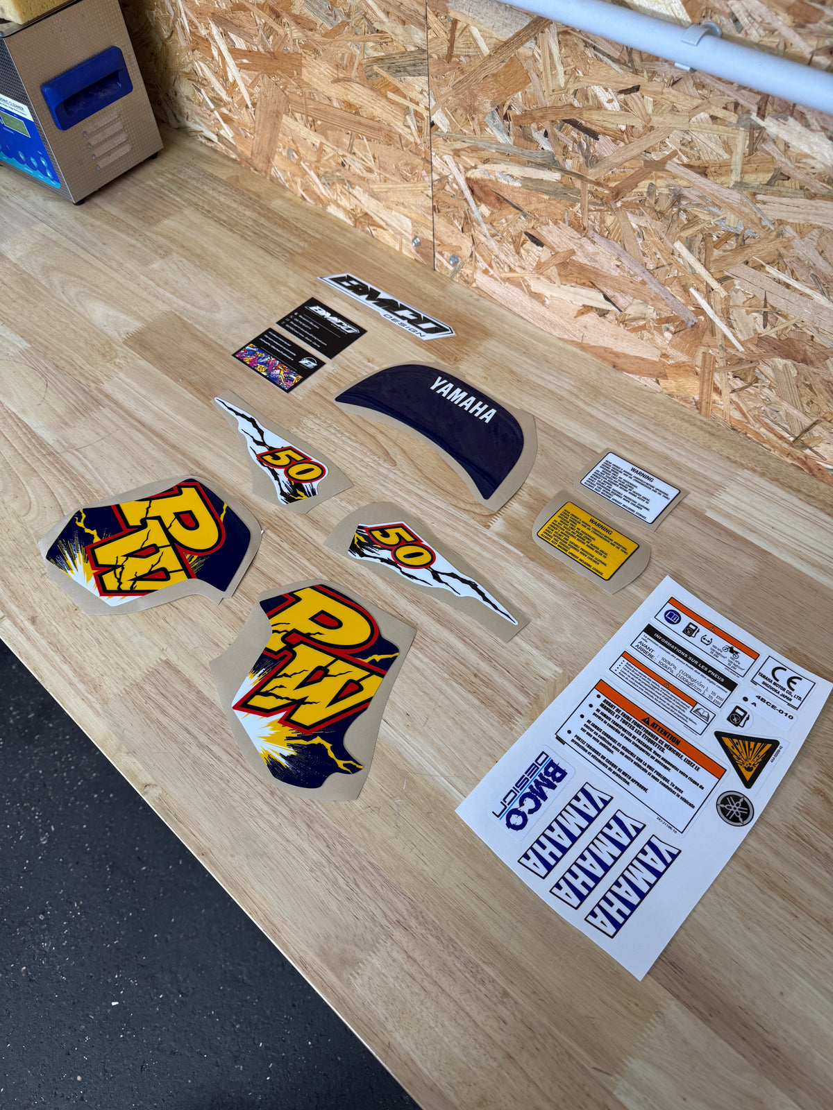 Kit déco piwi pw 50 1996