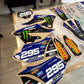 Kit déco 100% perso Monster 125 yz 2015-2017 gb avant 2022