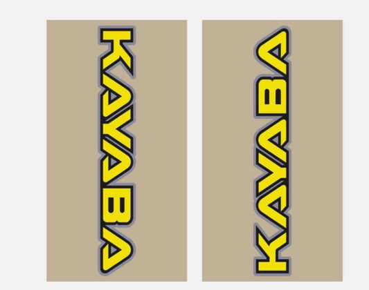 Stickers fourreau de fourche kayaba