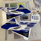 Kit plastique 125 yz 2019+kit déco origine chrome 2019