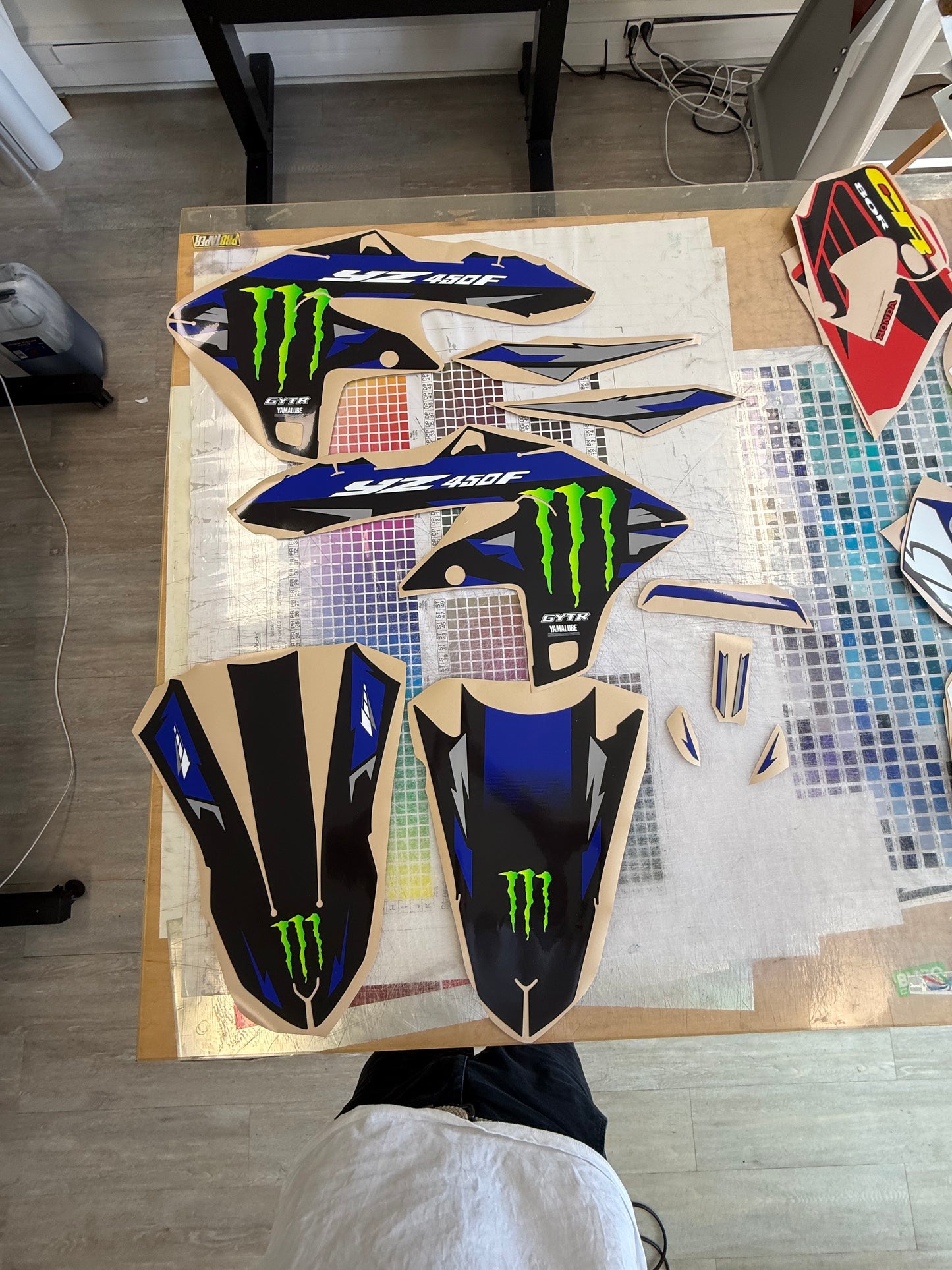 Kit déco 450 yzf monster 2025
