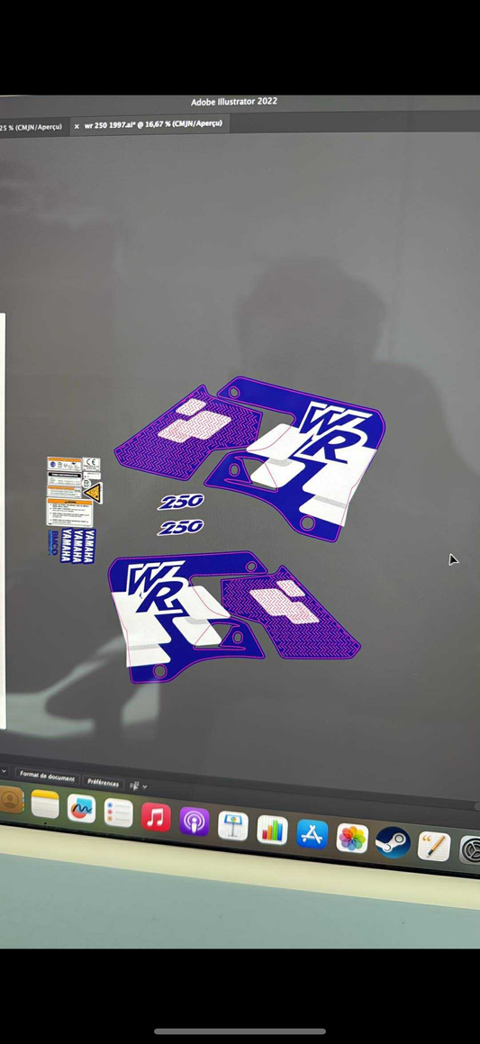 Kit déco wr 250 1998