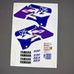 Kit déco 250 yz 1998-1999 type origine
