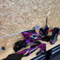 Kit plastique yz 2022 + kit déco Monster rose/violet