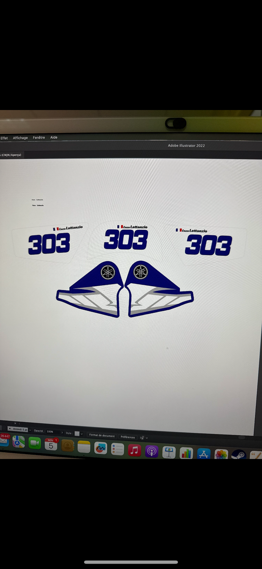 Kit déco semie perso Piwi 50