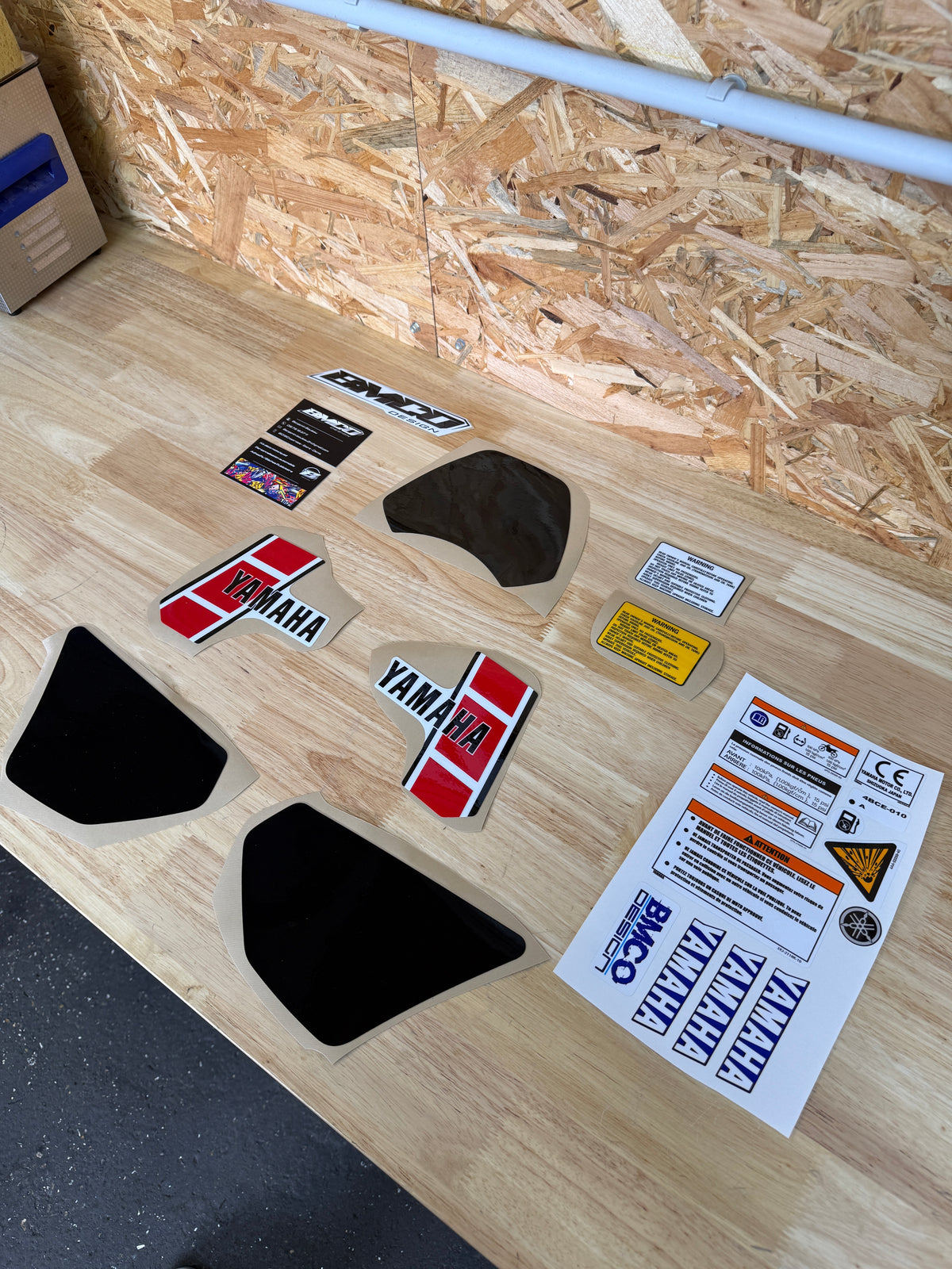 Kit déco piwi pw50 1982-1983 Europe