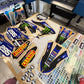 Kit déco 100% perso Monster 125 yz 2015-2017 gb avant 2022