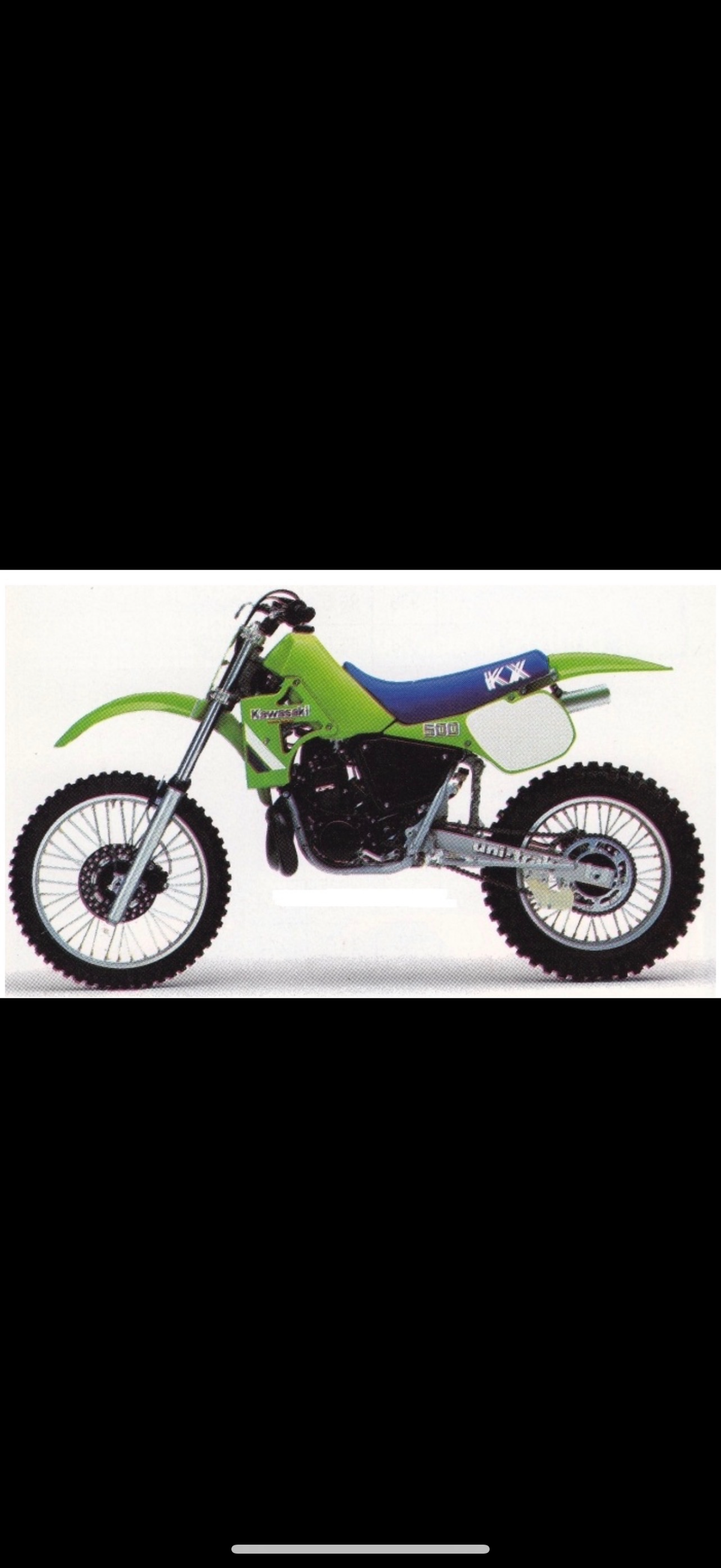 Kit déco 500 kx 1986