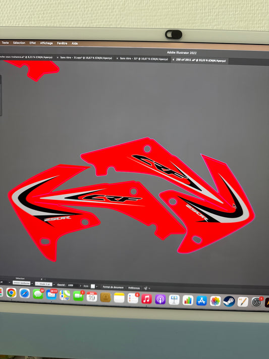 Kit déco crf 2010-2011 250