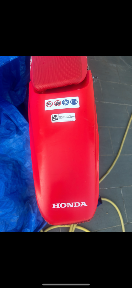 Stickers avertissement Honda