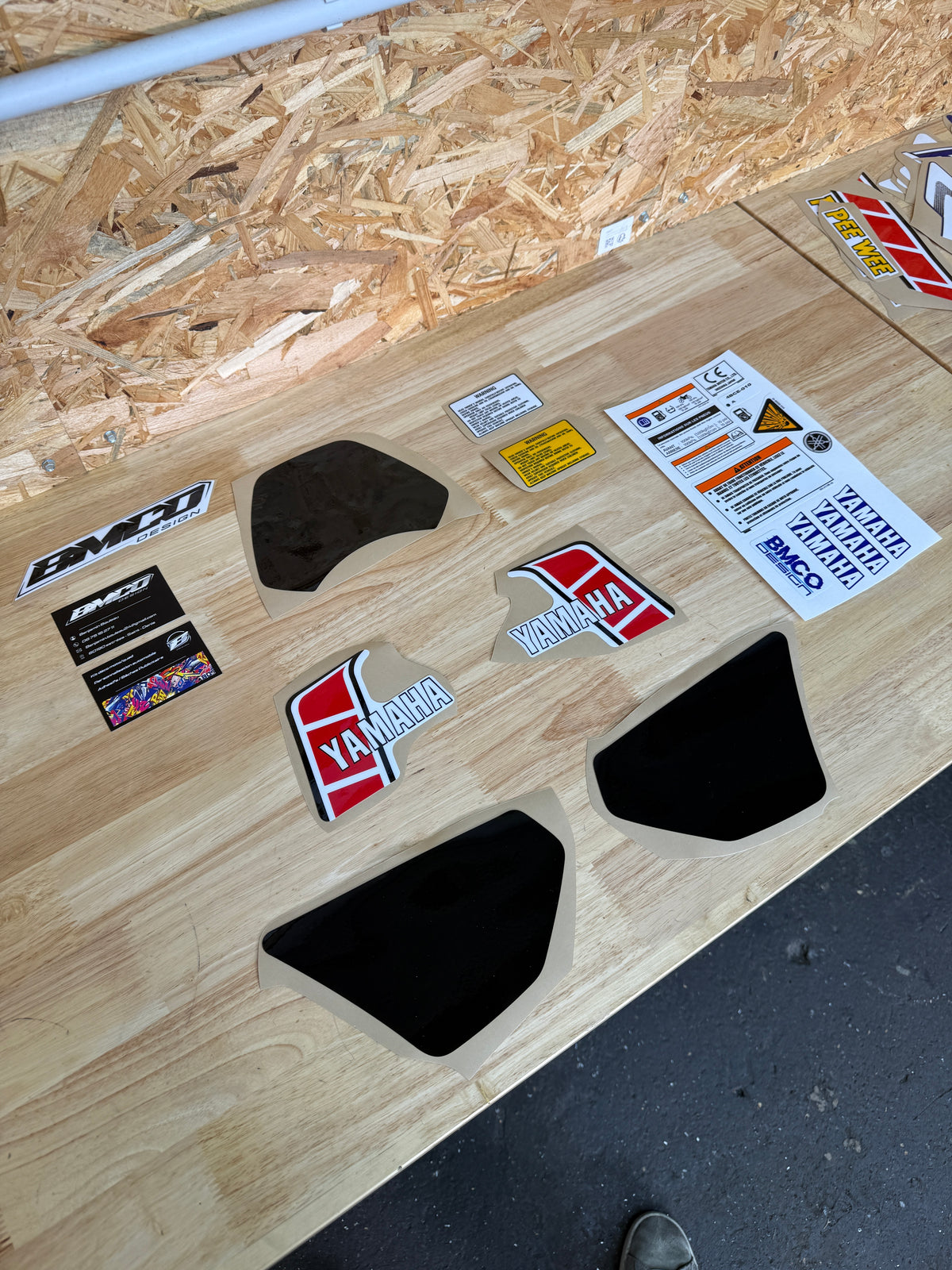 Kit déco piwi pw50 1982-1983 Europe (model 2)
