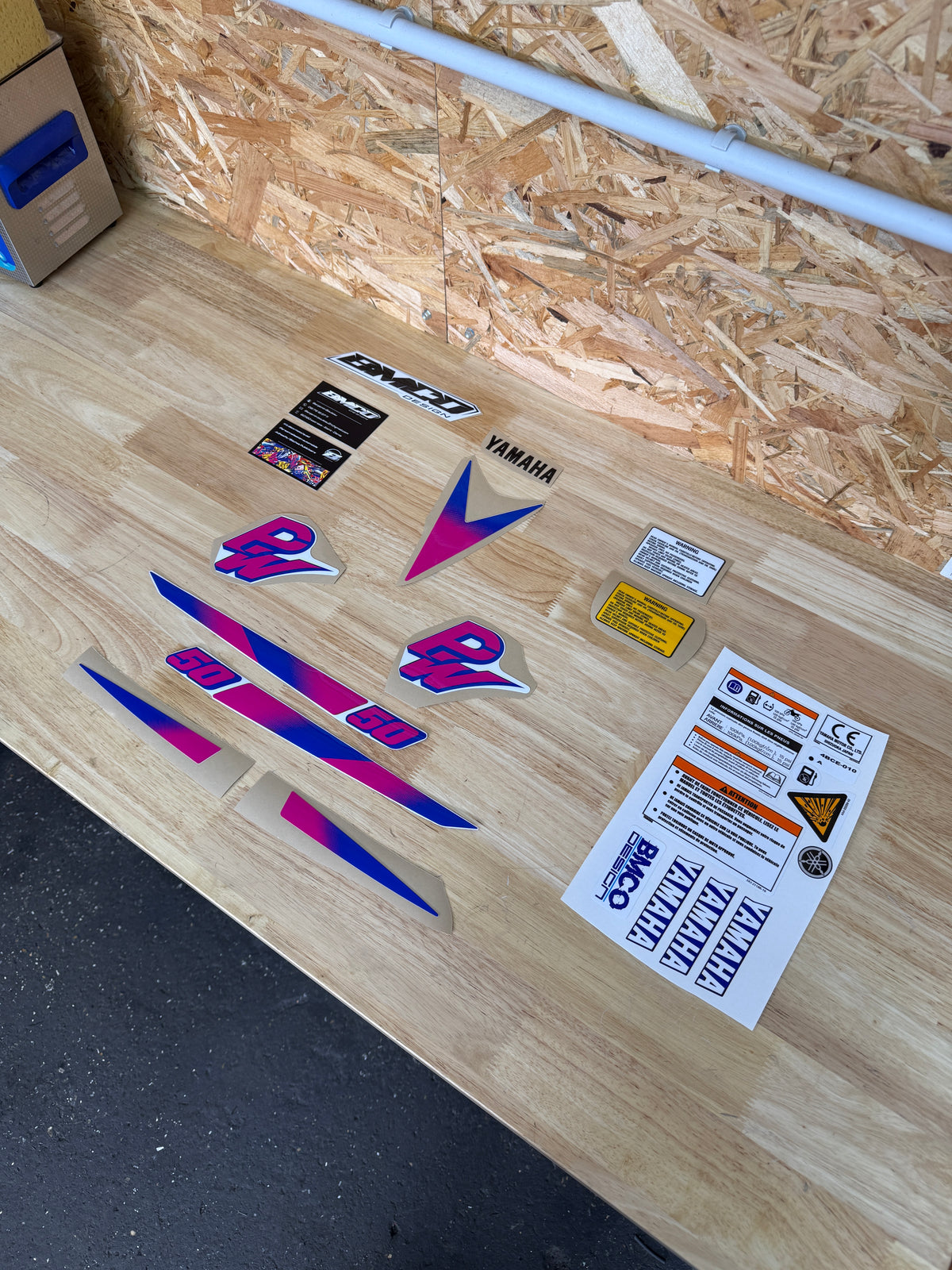Kit déco piwi pw 50 1993