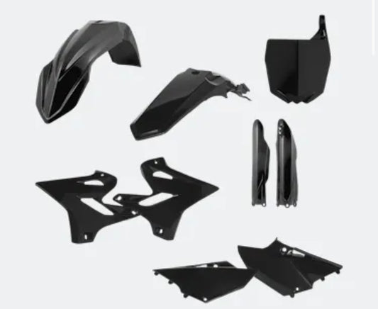 Kit deco + kit plastique 125 yz black