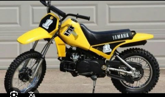Kit déco piwi 80 1983 jaune