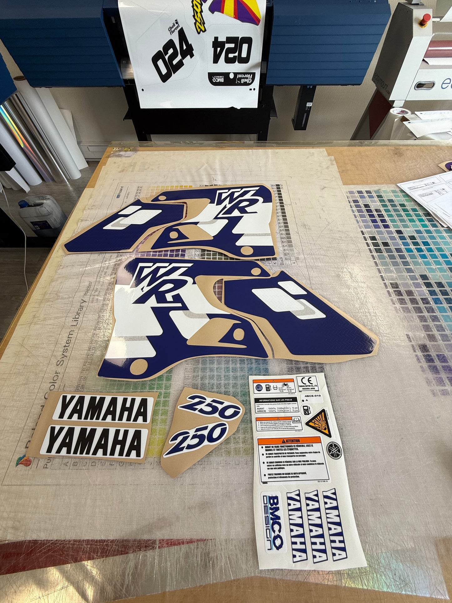 Kit déco 250 wr 1997