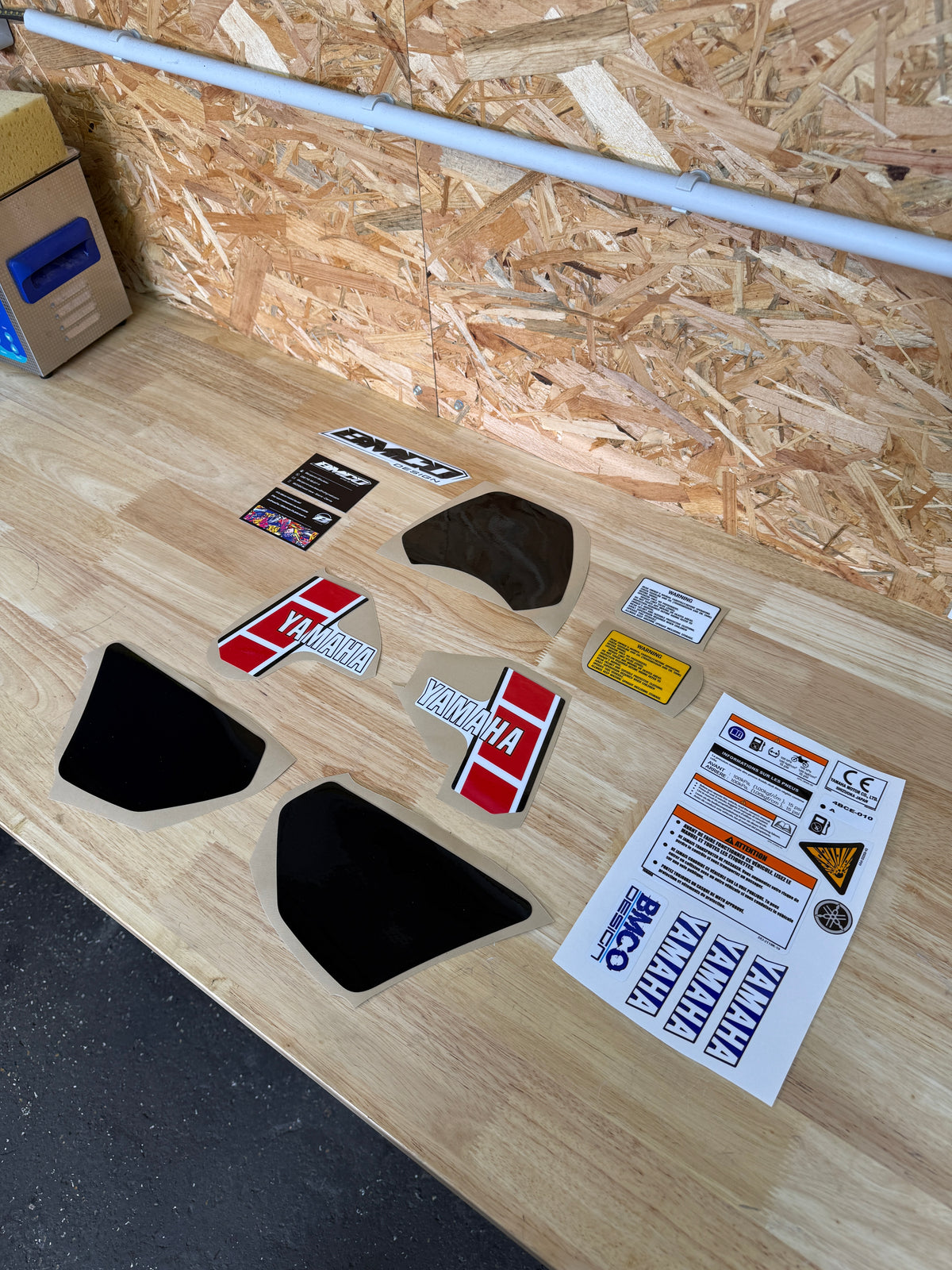Kit déco piwi pw50 1982-1983 Europe (model 4)