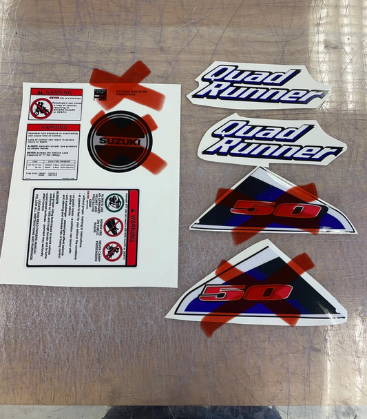 Stickers 50 LT