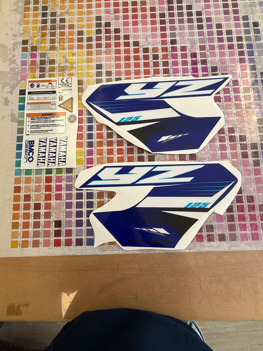 Kit deco 125 yz 2025 replica Origine