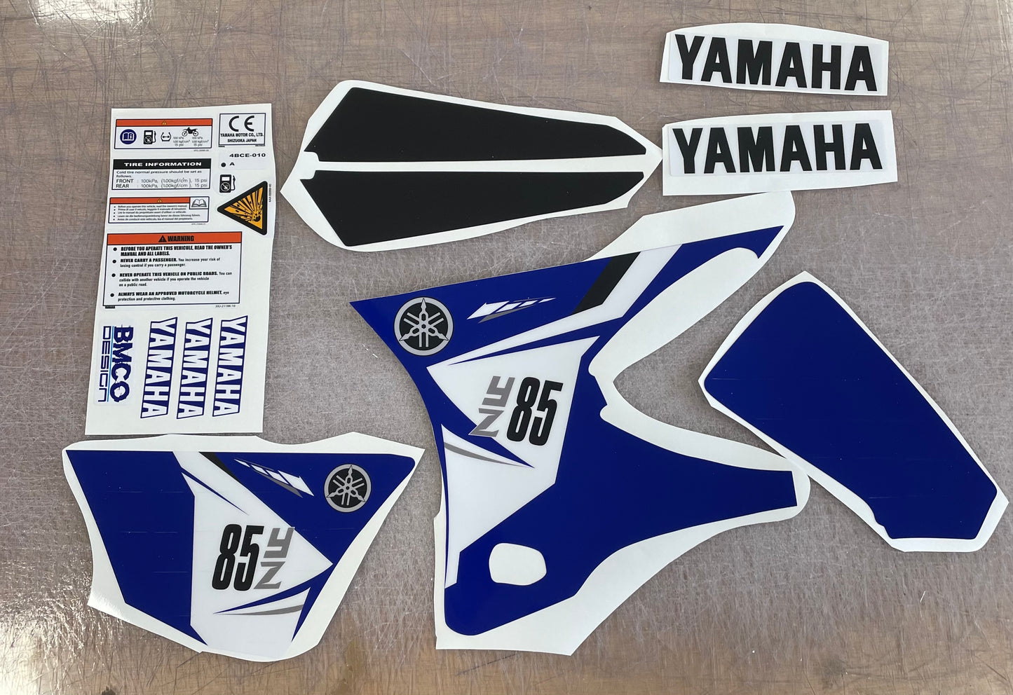 Kit deco 85 yz 2014 type Origine