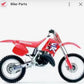 Kit plastique + kit déco 125 cr 1992